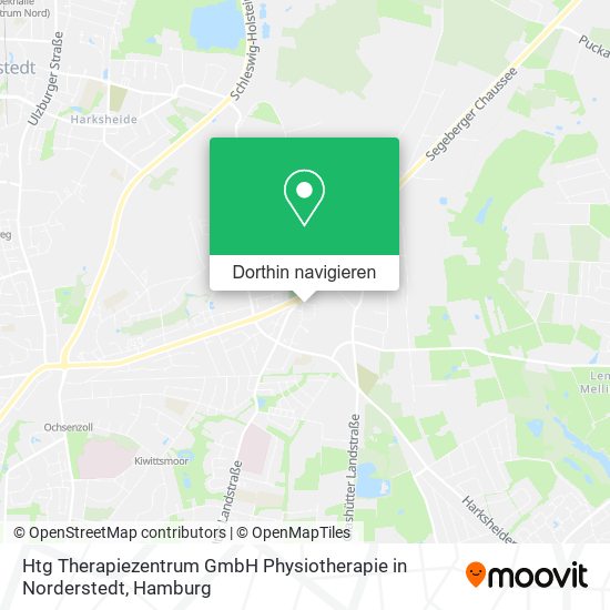 Htg Therapiezentrum GmbH Physiotherapie in Norderstedt Karte