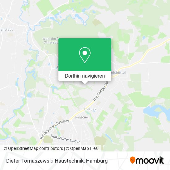 Dieter Tomaszewski Haustechnik Karte