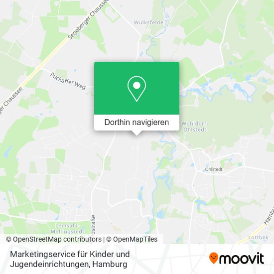 Marketingservice für Kinder und Jugendeinrichtungen Karte