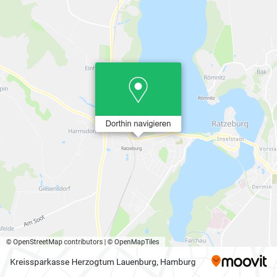 Kreissparkasse Herzogtum Lauenburg Karte