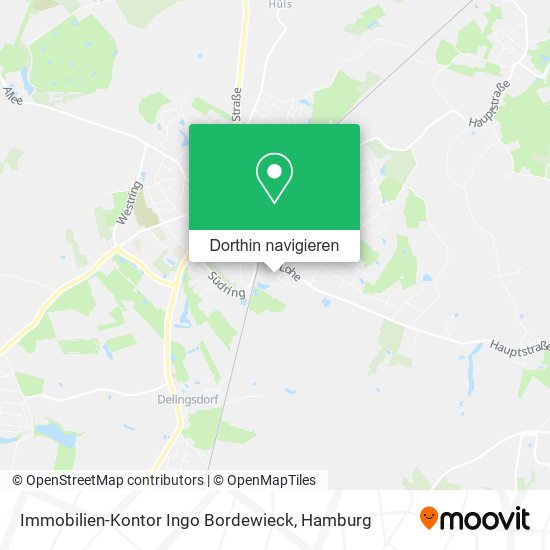 Immobilien-Kontor Ingo Bordewieck Karte