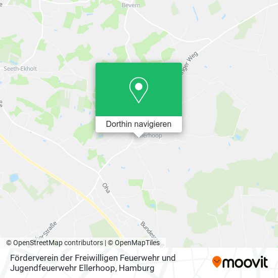 Förderverein der Freiwilligen Feuerwehr und Jugendfeuerwehr Ellerhoop Karte