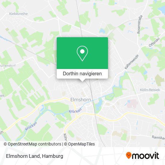 Elmshorn Land Karte