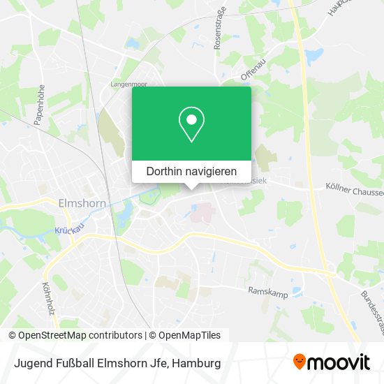 Jugend Fußball Elmshorn Jfe Karte