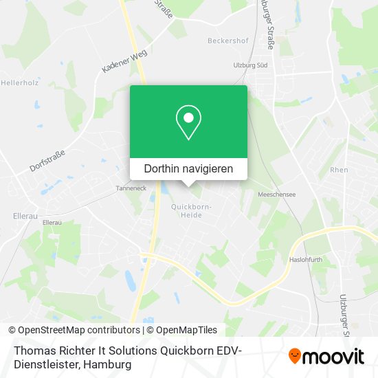 Thomas Richter It Solutions Quickborn EDV-Dienstleister Karte