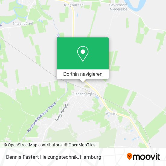 Dennis Fastert Heizungstechnik Karte