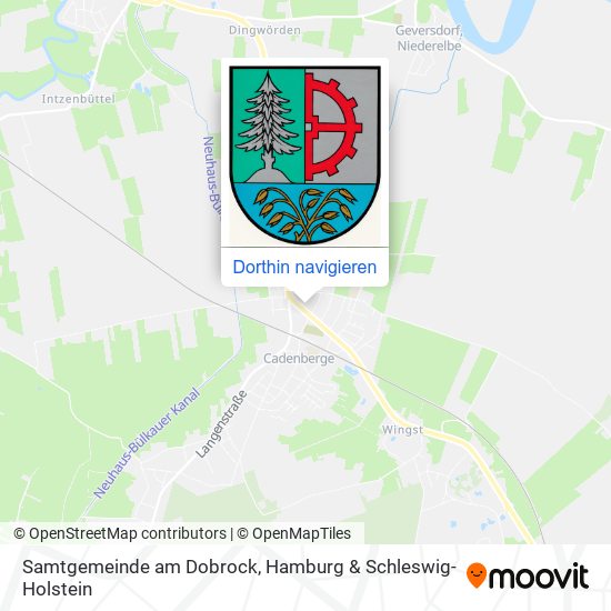 Samtgemeinde am Dobrock Karte