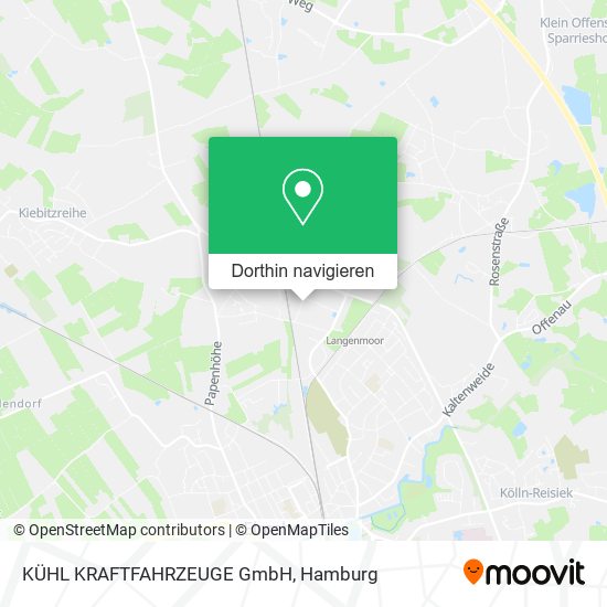 KÜHL KRAFTFAHRZEUGE GmbH Karte