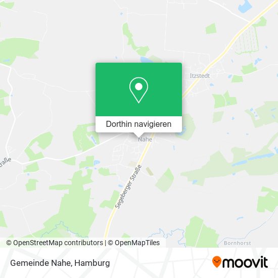 Gemeinde Nahe Karte