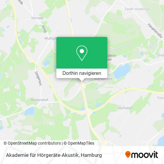 Akademie für Hörgeräte-Akustik Karte