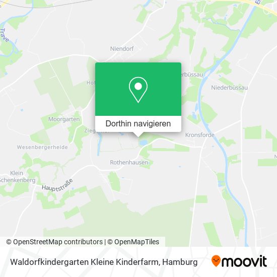 Waldorfkindergarten Kleine Kinderfarm Karte