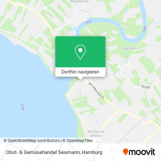 Obst- & Gemüsehandel Seismann Karte