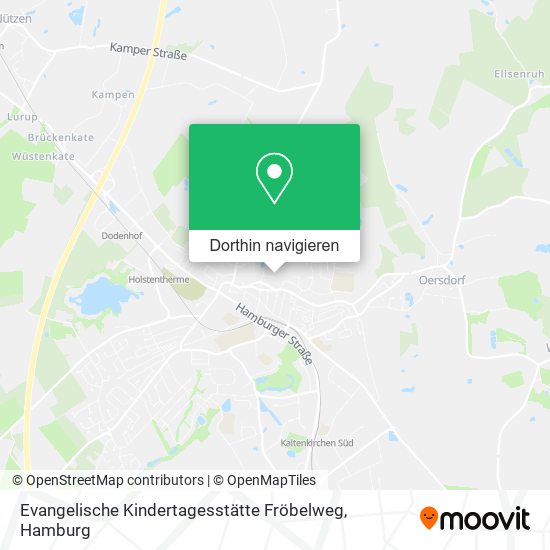 Evangelische Kindertagesstätte Fröbelweg Karte