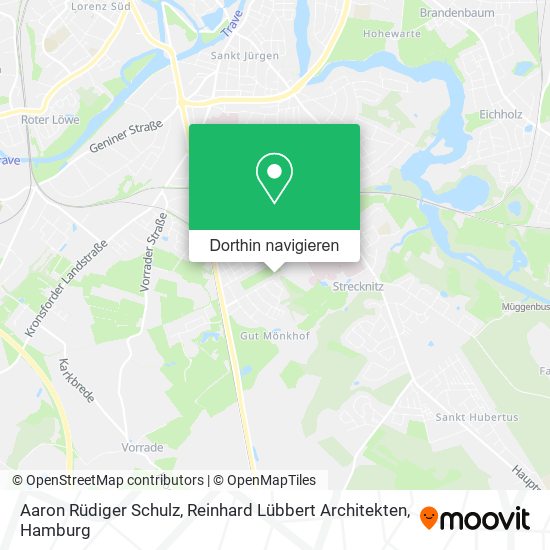 Aaron Rüdiger Schulz, Reinhard Lübbert Architekten Karte
