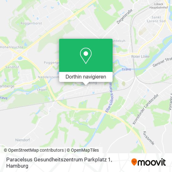 Paracelsus Gesundheitszentrum Parkplatz 1 Karte