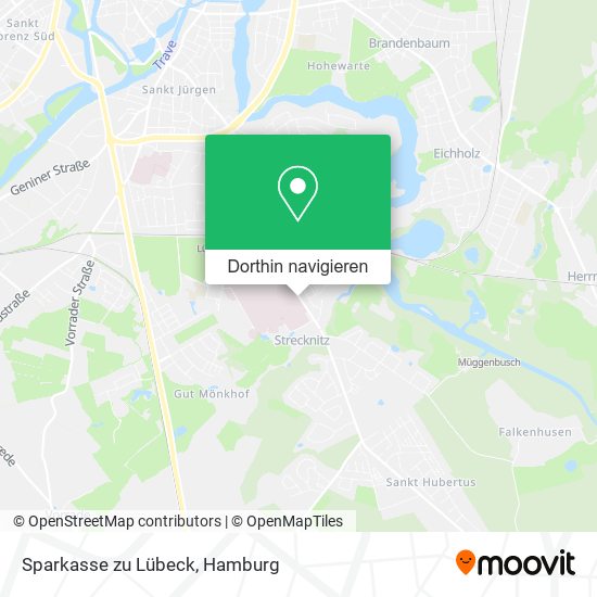 Sparkasse zu Lübeck Karte
