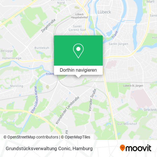 Grundstücksverwaltung Conic Karte