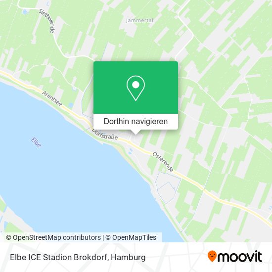 Elbe ICE Stadion Brokdorf Karte