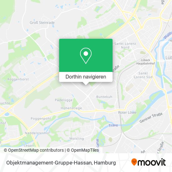 Objektmanagement-Gruppe-Hassan Karte