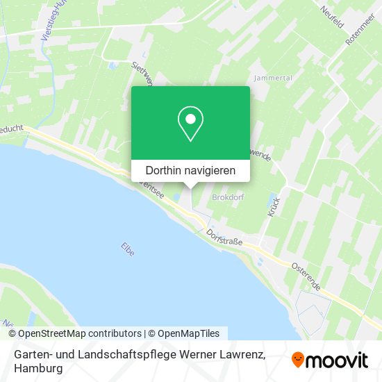 Garten- und Landschaftspflege Werner Lawrenz Karte