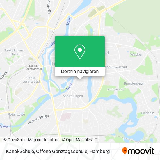 Kanal-Schule, Offene Ganztagsschule Karte