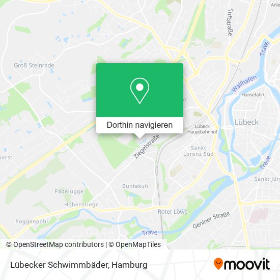 Lübecker Schwimmbäder Karte