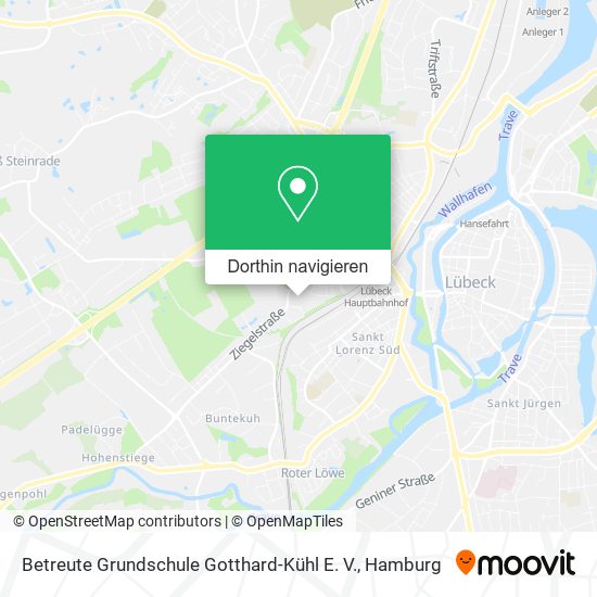 Betreute Grundschule Gotthard-Kühl E. V. Karte