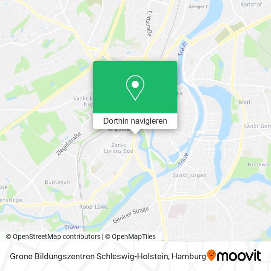 Grone Bildungszentren Schleswig-Holstein Karte