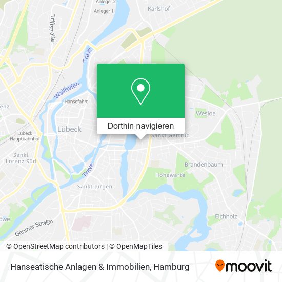 Hanseatische Anlagen & Immobilien Karte