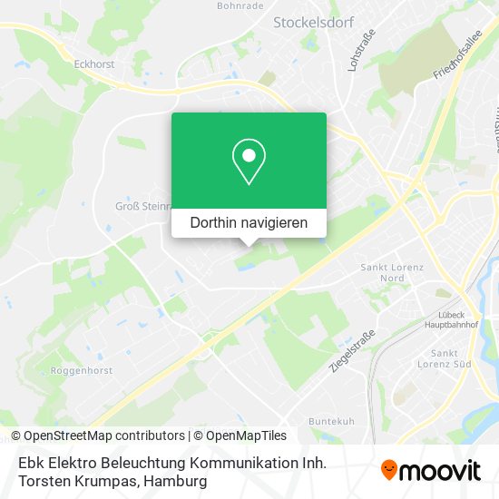 Ebk Elektro Beleuchtung Kommunikation Inh. Torsten Krumpas Karte