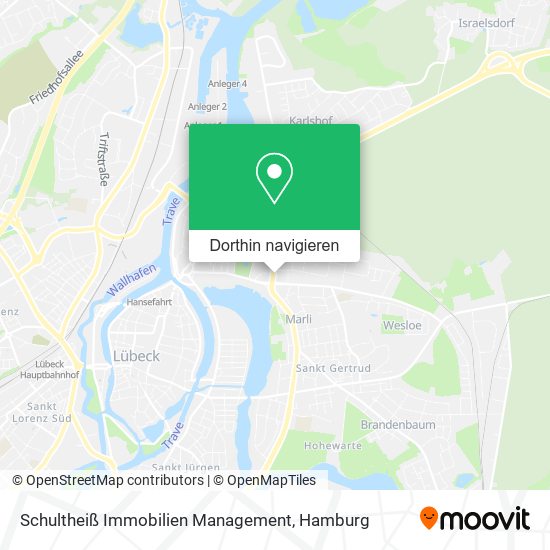 Schultheiß Immobilien Management Karte