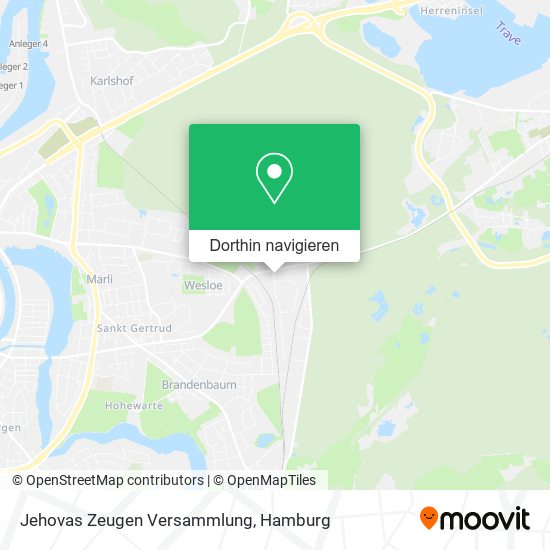 Jehovas Zeugen Versammlung Karte