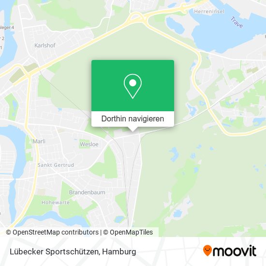 Lübecker Sportschützen Karte