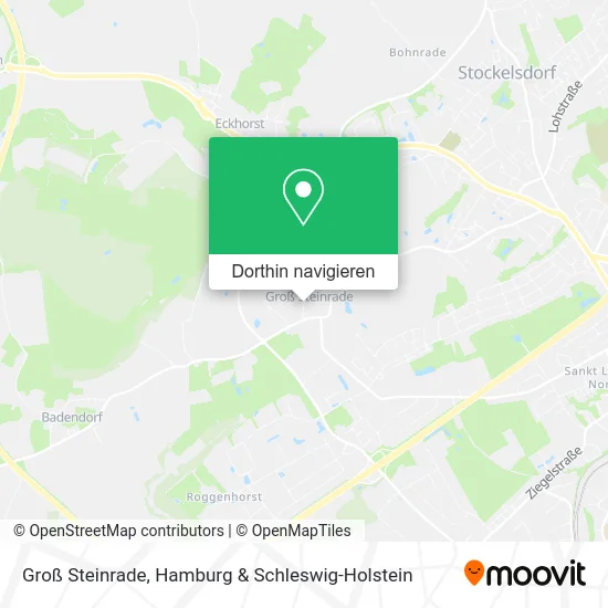 Groß Steinrade Karte