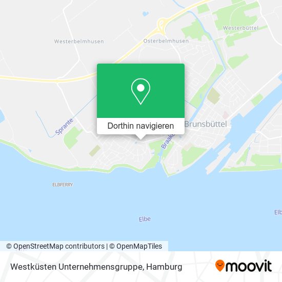 Westküsten Unternehmensgruppe Karte