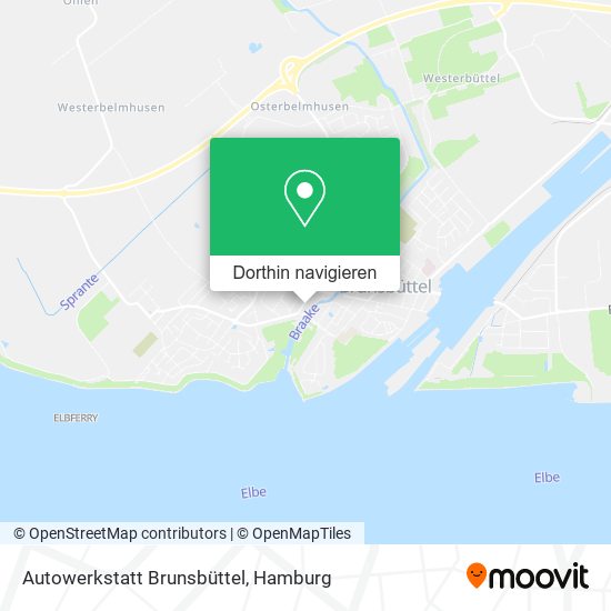 Autowerkstatt Brunsbüttel Karte