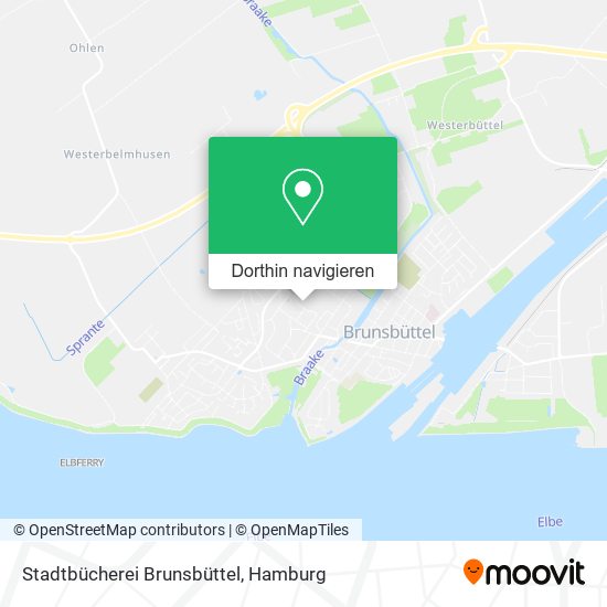 Stadtbücherei Brunsbüttel Karte