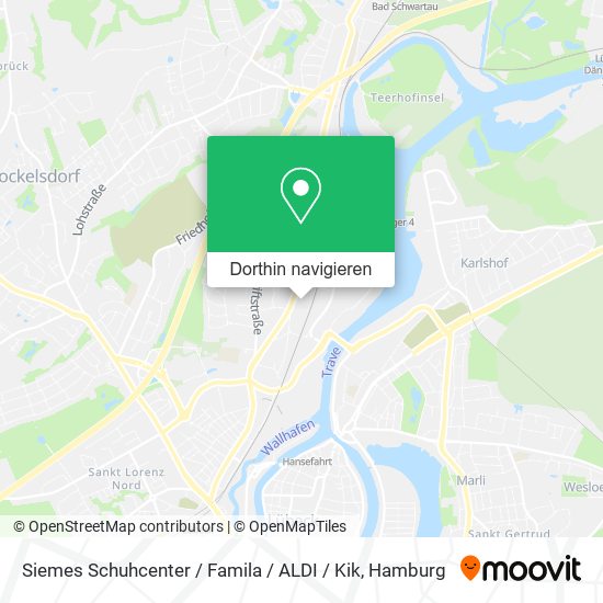 Siemes Schuhcenter / Famila / ALDI / Kik Karte