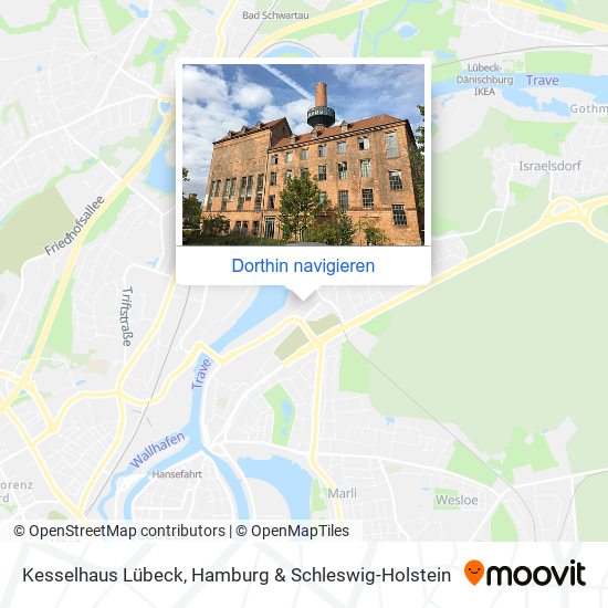 Kesselhaus Lübeck Karte