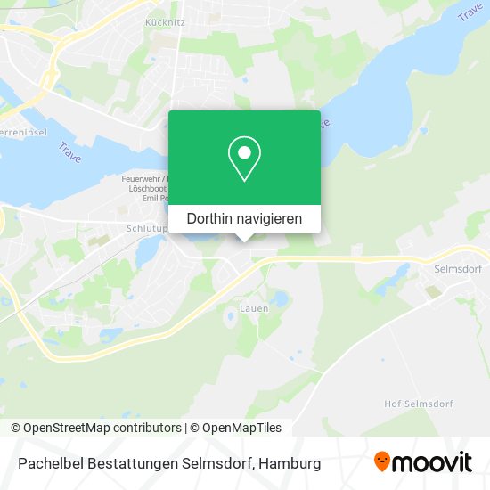 Pachelbel Bestattungen Selmsdorf Karte