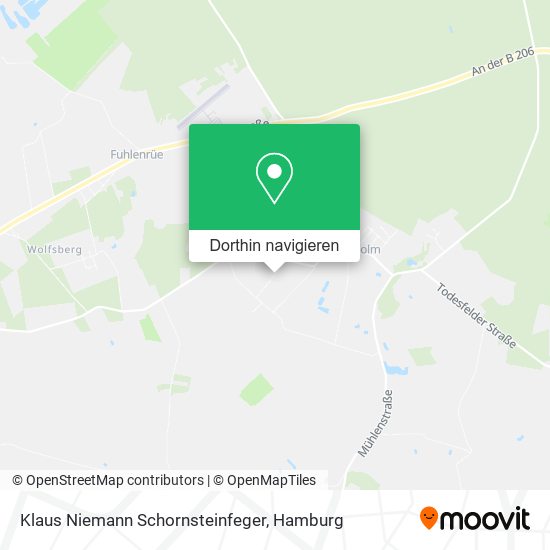 Klaus Niemann Schornsteinfeger Karte