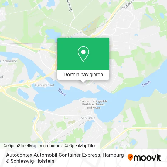 Autocontex Automobil Container Express Karte