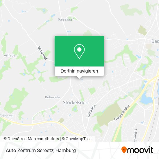 Auto Zentrum Sereetz Karte