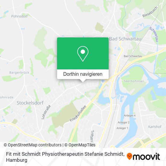 Fit mit Schmidt Physiotherapeutin Stefanie Schmidt Karte