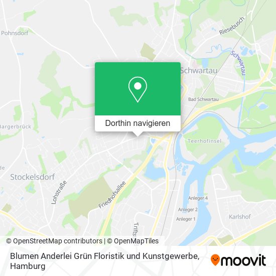 Blumen Anderlei Grün Floristik und Kunstgewerbe Karte