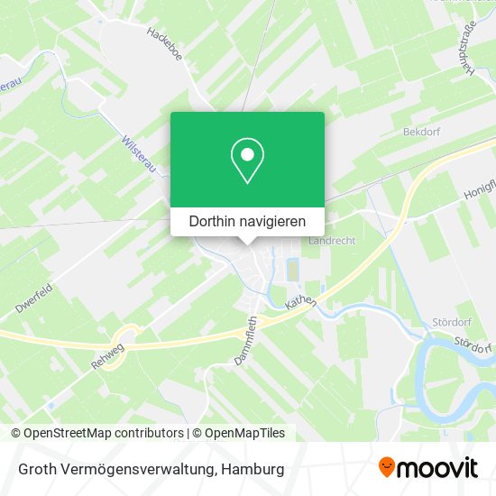 Groth Vermögensverwaltung Karte