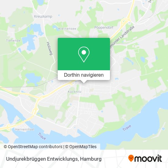 Undjurekbrüggen Entwicklungs Karte