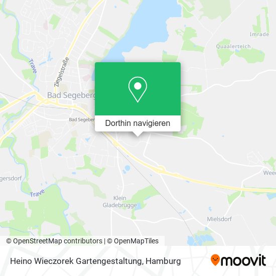 Heino Wieczorek Gartengestaltung Karte