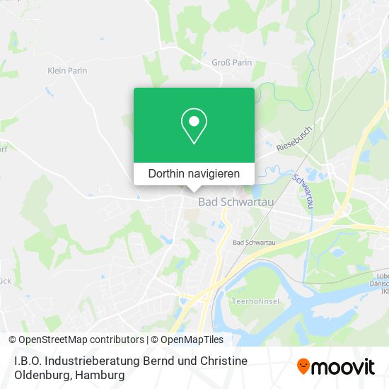 I.B.O. Industrieberatung Bernd und Christine Oldenburg Karte