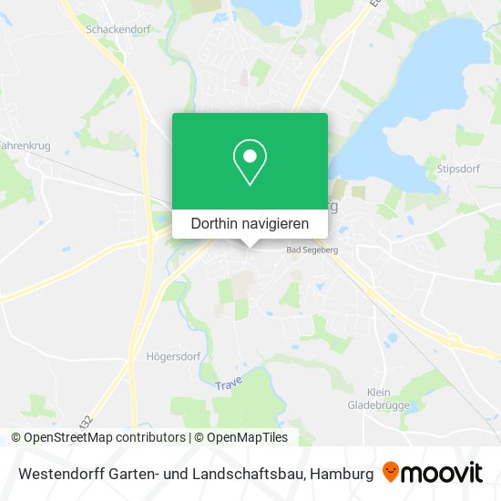 Westendorff Garten- und Landschaftsbau Karte